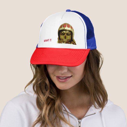 AMERICAN BIKER OWL TRUCKER PET (In situ)