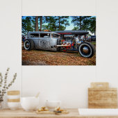 American Biker Rat Rod Poster (Keuken)