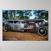 American Biker Rat Rod Poster (Voorkant)