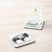 American Bison Bier Onderzetter (Rechterzijde)