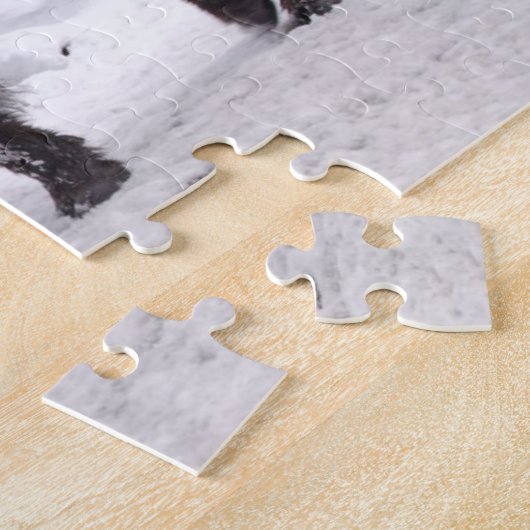 American Bison (Bison bison) Puzzle Legpuzzel (Zijkant)