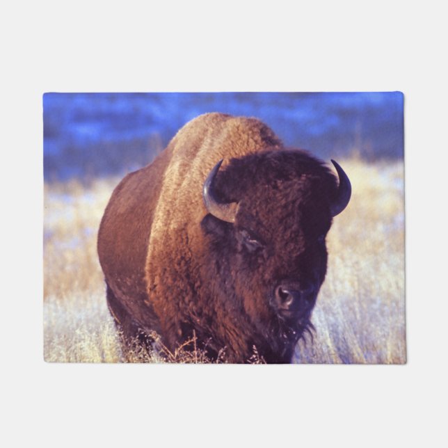 American Bison - Buffalo Deurmat (Voorkant)