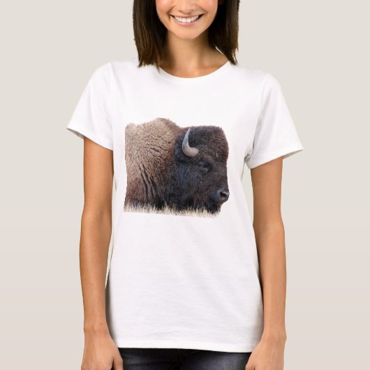American Bison Buffalo T-shirt (Voorkant)