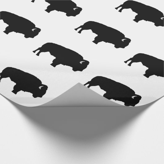 American Bison Cadeaupapier (Hoek)