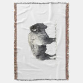 American Bison Deken (Voorkant Verticaal)