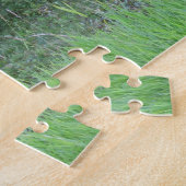 American Bison Design Jigzaag Puzzle Legpuzzel (Zijkant)