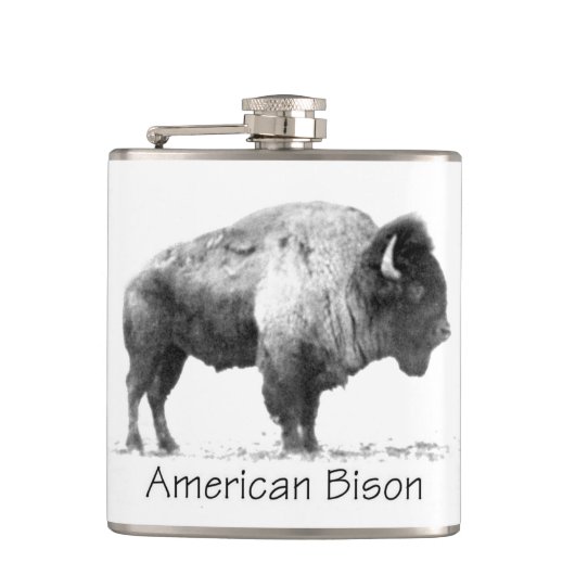 American Bison Heupfles (Voorkant)