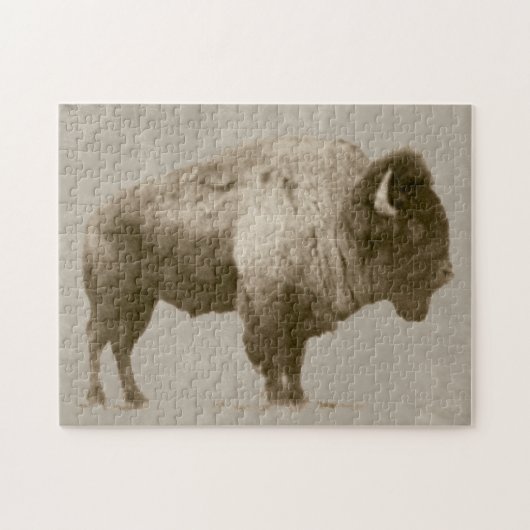 American Bison Legpuzzel (Horizontaal)