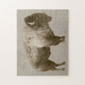 American Bison Legpuzzel (Verticaal)