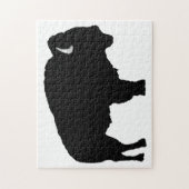American Bison Legpuzzel (Verticaal)