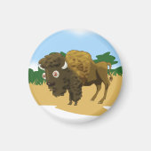 American Bison Magneet (Voorkant)