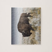 American Bison of Buffalo Legpuzzel (Verticaal)