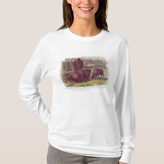 American Bison of Buffalo T-shirt (Voorkant)