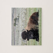 American Bison Puzzle Legpuzzel (Verticaal)