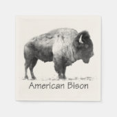 American Bison Servetten (Voorkant)