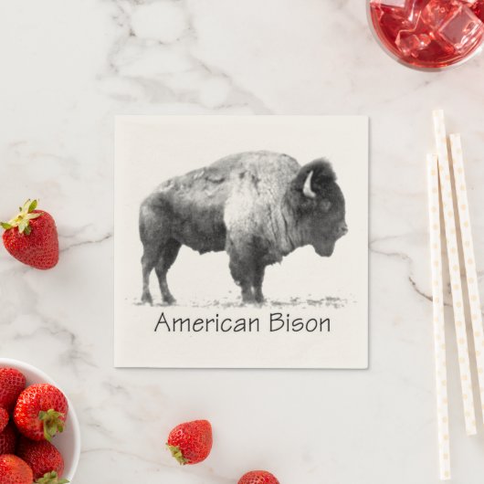 American Bison Servetten (Insitu)