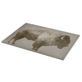 American Bison Snijplank (Hoek)