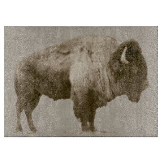American Bison Snijplank (Voorkant)