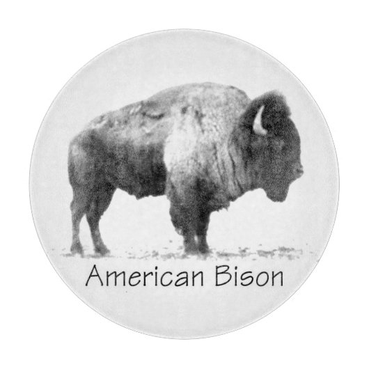 American Bison Snijplank (Voorkant)