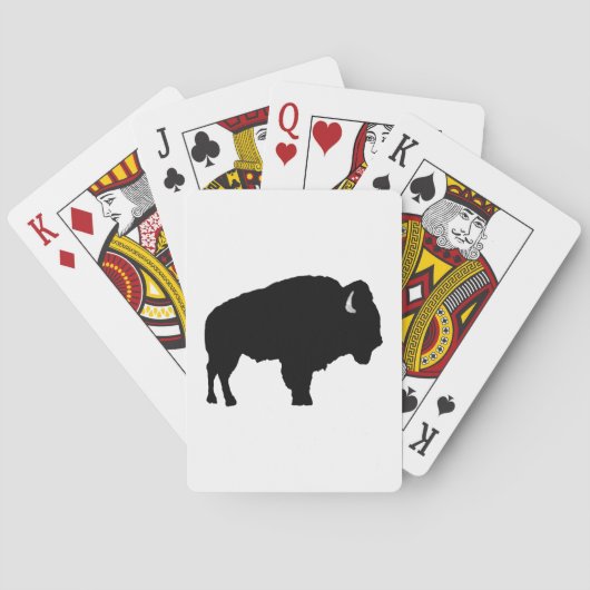 American Bison Speelkaarten (Achterkant)