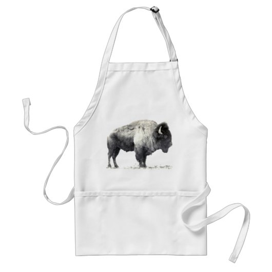 American Bison Standaard Schort (Voorkant)