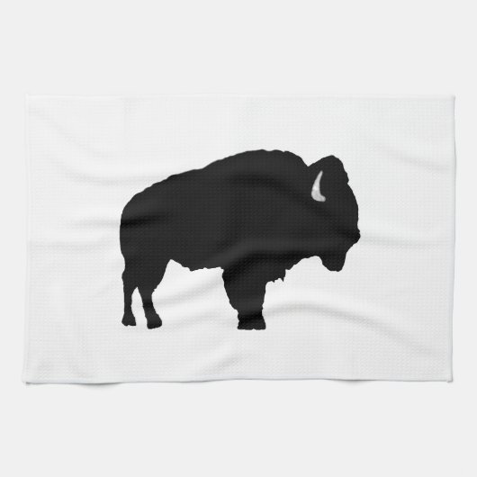 American Bison Theedoek (Horizontaal)