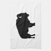 American Bison Theedoek (Verticaal)
