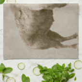 American Bison Theedoek (Gevouwen)