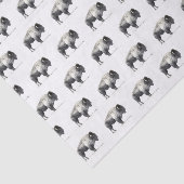 American Bison Tissuepapier (Detail)