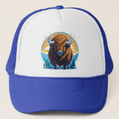 american bison trucker pet (Voorkant)