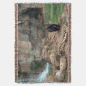 American Black Beer Throw Blanket Deken (Voorkant Verticaal)