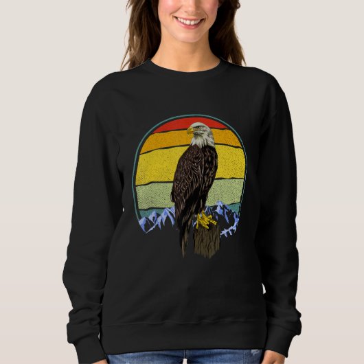 American Blad Eagle  Bird Wildlife Trui (Voorkant)