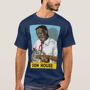 American Blues Son Musician House T-shirt