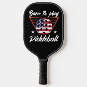 American Born  Pickleball Paddle (Achterkant)