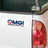 American Born Republic OMG bumpersticker (Op Truck)