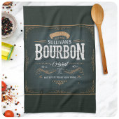 -American Bourbon Personalized Whiskey Bar Theedoek