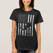 American Bowling Strike Bowler Bowling Pin Bowling T-shirt (Voorkant)