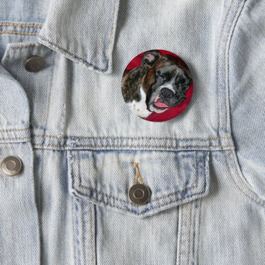 American Boxer Ronde Button 5,7 Cm (In situ)