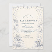 American Boy All American Baby Shower Kaart (Voorkant)