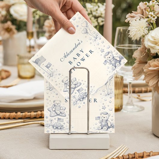 American Boy All American Baby Shower Servet