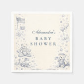 American Boy All American Baby Shower Servet (Voorkant)