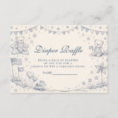 American Boy All American Diapper Raffle Informatiekaartje (Voorkant)