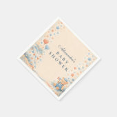 American Boy Red White Blue Baby Shower Servet (Hoek)