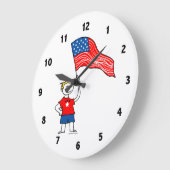 American Boys Clock Grote Klok (Hoek)