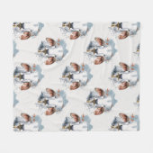 American Brahman Fleece Deken (Voorkant (Horizontaal))