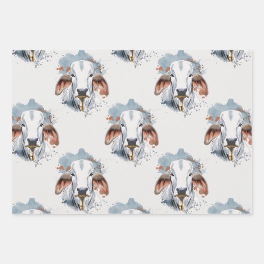 American Brahman Inpakpapier Vel (Voorkant 2)