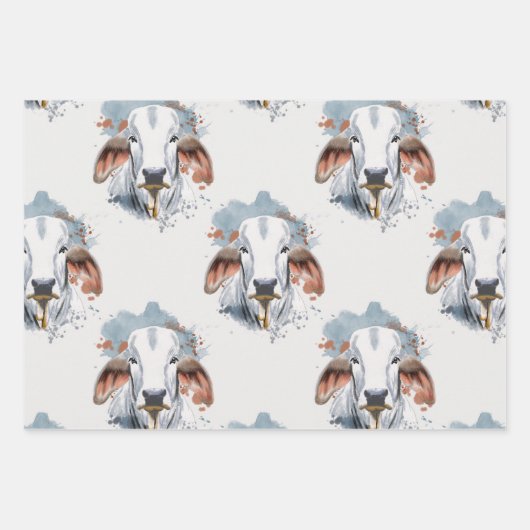 American Brahman Inpakpapier Vel (Voorkant)