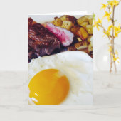 American Breakfast Collectie #3 Card Kaart (Gele Bloem)