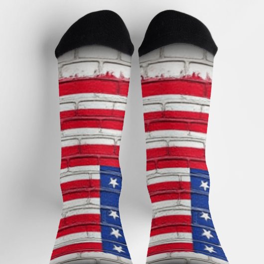 AMERICAN BRICK FLAG SOKKEN (Top)