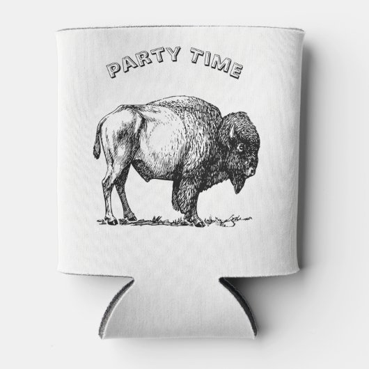 American Buffalo Bison Blikjeskoeler (Voorkant)